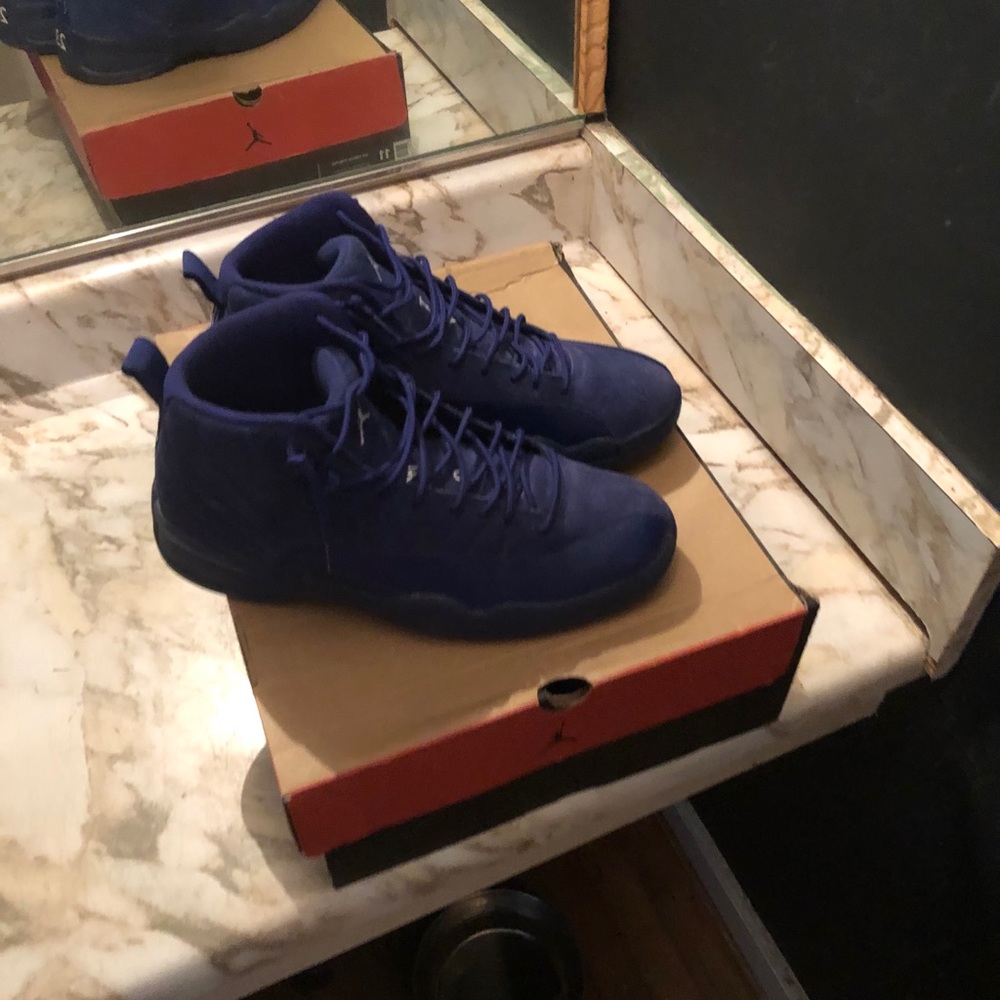 Air Jordan’s 12 royal blue